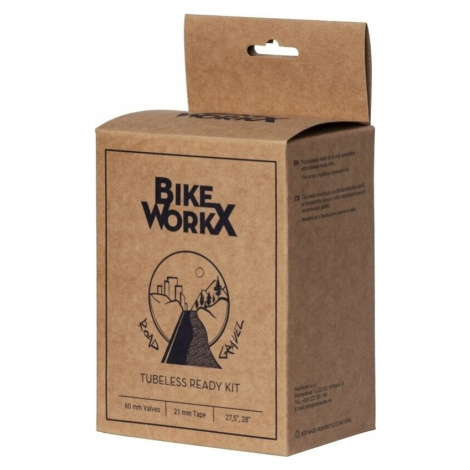 BikeWorkX Tubeless Ready Kit Road/CX 21 mm 60.0 Sada na opravu defektu-Tubeless Rim Tape