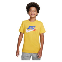 Nike SPORTSWEAR Chlapecké tričko, žlutá, velikost