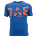 Pánské modré tričko s potiskem Gas
