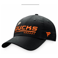 Pánská kšiltovka Fanatics Authentic Pro Locker Room Unstructured Adjustable Cap NHL Anaheim Duck