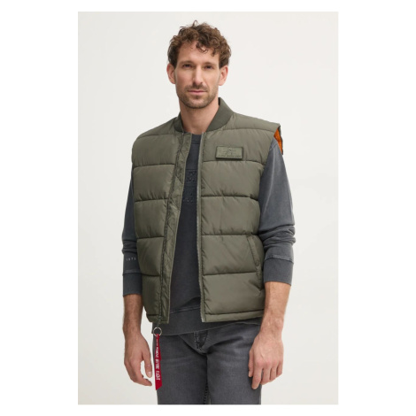 Vesta Alpha Industries Puffer Vest LW 118109 142 zelená barva