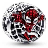 Pandora Hravý stříbrný korálek Spider-Man Marvel 792350C01