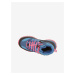 Černo-modré holčičí kotníkové boty Alpine Pro MOLLO