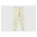 Benetton, Vanilla Leggings With Floral Print