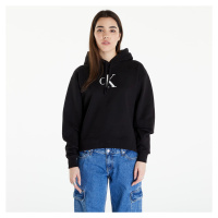 Calvin Klein Jeans Satin Hoodie Black