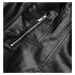 Černá dámská bunda s klopami (11Z8035)