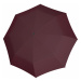 Vínový Mini Slim dámský mechanický skládací plochý deštník Sven Doppler