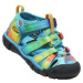 Keen Seacamp Ii Cnx Tots Dětské sandály 10020963KEN vivid blue/original tie dye