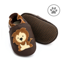 Barefoot capáčky Liliputi® - Protector Lions Paws hnědé