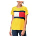 Tommy hilfiger dámské tričko essential logo crwe yellow xs