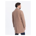 Světle hnědý pánský lehký kabát Ombre Clothing
