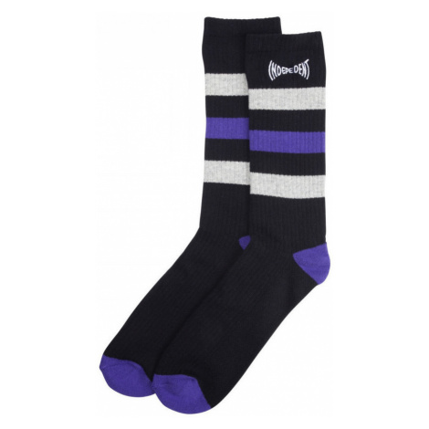 Independent Span stripe socks Černá