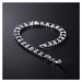 Sisi Jewelry Náramek se zirkony Rafaela NR2131-H167-M(12)/17 Černobílá 17 cm