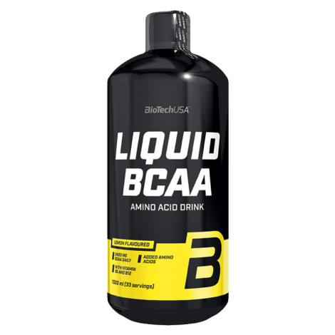 BioTech USA Liquid BCAA 1000 ml pomeranč