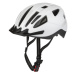 CRIVIT Dámská / Pánská cyklistická helma s koncovým světlem (bílá matná S/M 54–59)