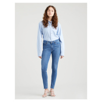 Levi's Modré dámské skinny fit džíny Levi's® 711 - Dámské