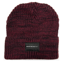 Sticky baits čepice maroon fleck beanie