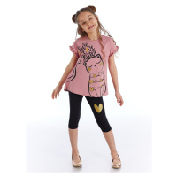 mshb&g Love Cat Girls T-shirt Leggings Set