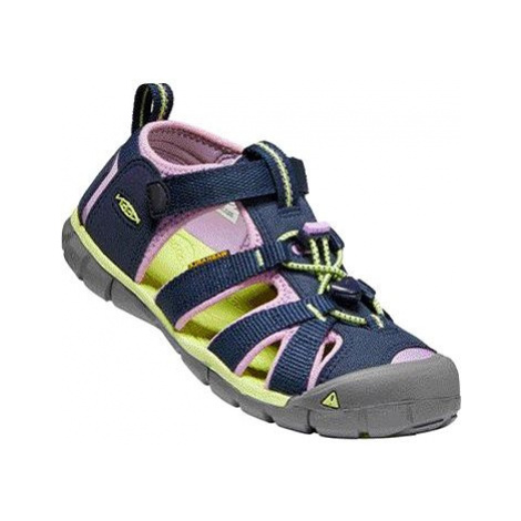 Keen Seacamp II CNX Children black iris/african violet