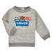 Levis CREWNECK CAMP FRIENDS Šedá