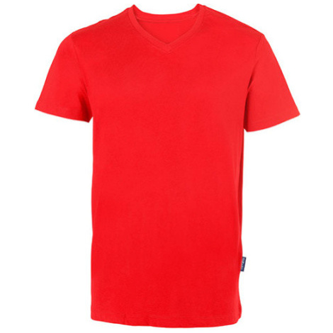Hrm Pánské tričko z organické bavlny HRM102 Red