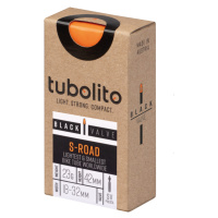 TUBOLITO duše - S-TUBO ROAD 700x18/28C BLACK - SV80 - oranžová