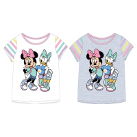 Minnie Mouse - licence Dívčí tričko - Minnie Mouse 52029581, světle šedý melír Barva: Šedá