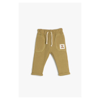 Koton Baby Boy Tie Waist Pocket Textured Sweatpants