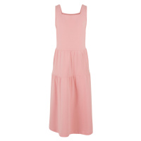 Dívčí šaty 7/8 Length Valance Summer Dress - růžové