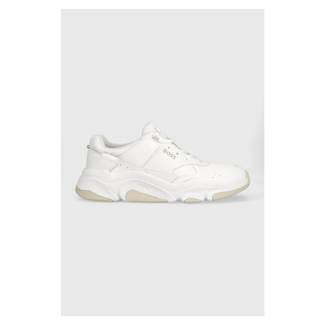 Sneakers boty BOSS Asher bílá barva, 50487737 Hugo Boss
