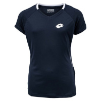 Lotto SQUADRA II TEE Dívčí tenisové tričko, tmavě modrá, velikost