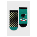 Bavlněné ponožky Medicine 2-pack pánské, zelená barva