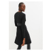 Bonprix BODYFLIRT šaty se třpytivými vsadkami Barva: Černá, Mezinárodní