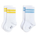 Dětské ponožky Mini Rodini 2-pack bílá barva