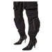 Kalhoty diesel p-mirta-nl trousers černá