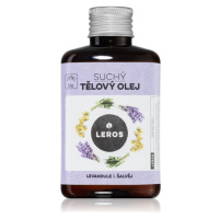 Leros Suchý tělový olej levandule & šalvěj suchý olej na tělo 100 ml