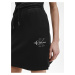 Černá dámská tepláková krátká sukně Calvin Klein Jeans