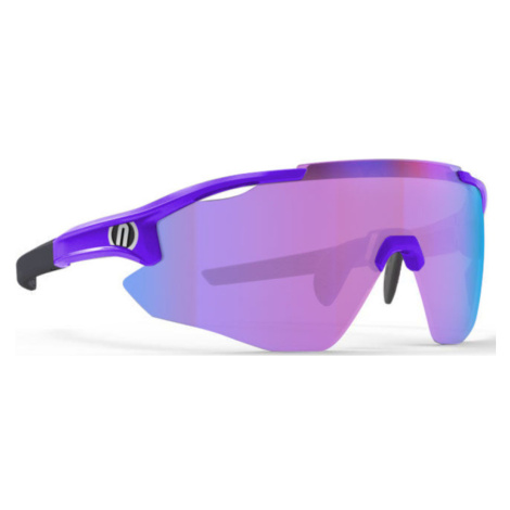 NEON Cyklistické brýle - NOVA - černá/fialová