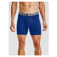 Modré boxerky Under Armour UA Charged Cotton 6in 3 Pack