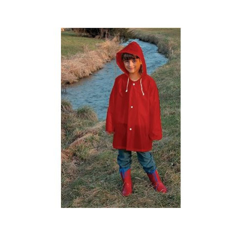 DOPPLER dětská pláštěnka s kapucí, vel. 116, červená