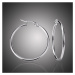 Victoria Filippi Stainless Steel Ocelové náušnice Noema - kruhy, chirurgická ocel, průměr 4 cm E