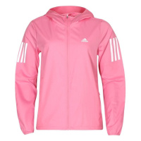 adidas OWN THE RUN JACKET Dámská větrovka, růžová, velikost