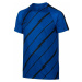 Dětské tričko Nike Dry Football Top Modrá / Černá