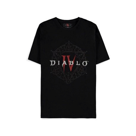 Diablo IV - Pentagram Logo - tričko S DIFUZED