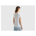 Benetton, V-neck T-shirt In Sustainable Viscose