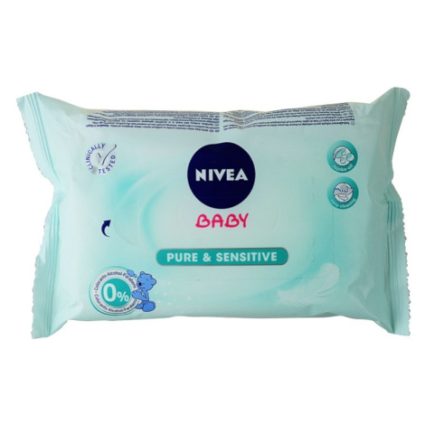 Nivea Baby Čistící ubrousky Sensitive 63 ks