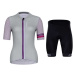 HOLOKOLO Cyklistický krátký dres a krátké kalhoty - KIND ELITE LADY - šedá/černá