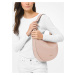 Michael Kors Lydia Large Pebbled Leather Shoulder Bag Soft Pink