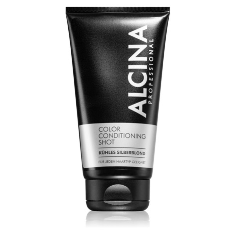 Alcina Color Conditioning Shot Silver tónovací balzám pro zvýraznění barvy vlasů odstín Cold Sil