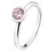 Hot Diamonds Stříbrný prsten Emozioni Scintilla Pink Compassion ER017 54 mm
